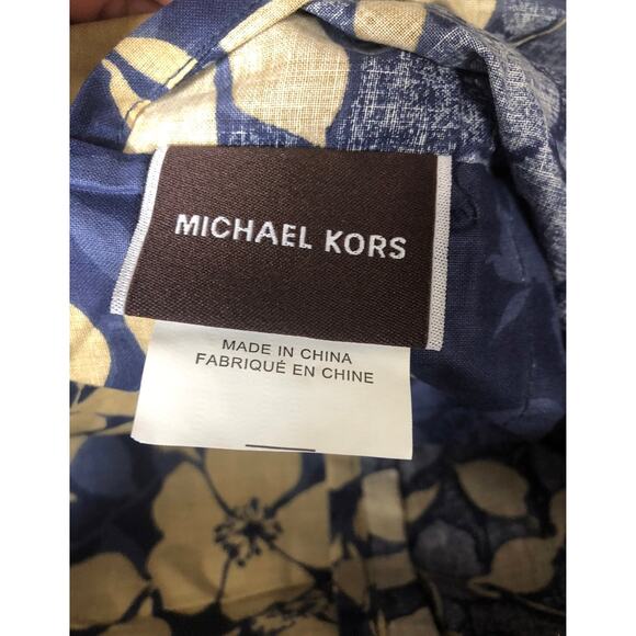 Michael Kors St. Tropes Two shams 26x20 blue - Picture 9 of 11
